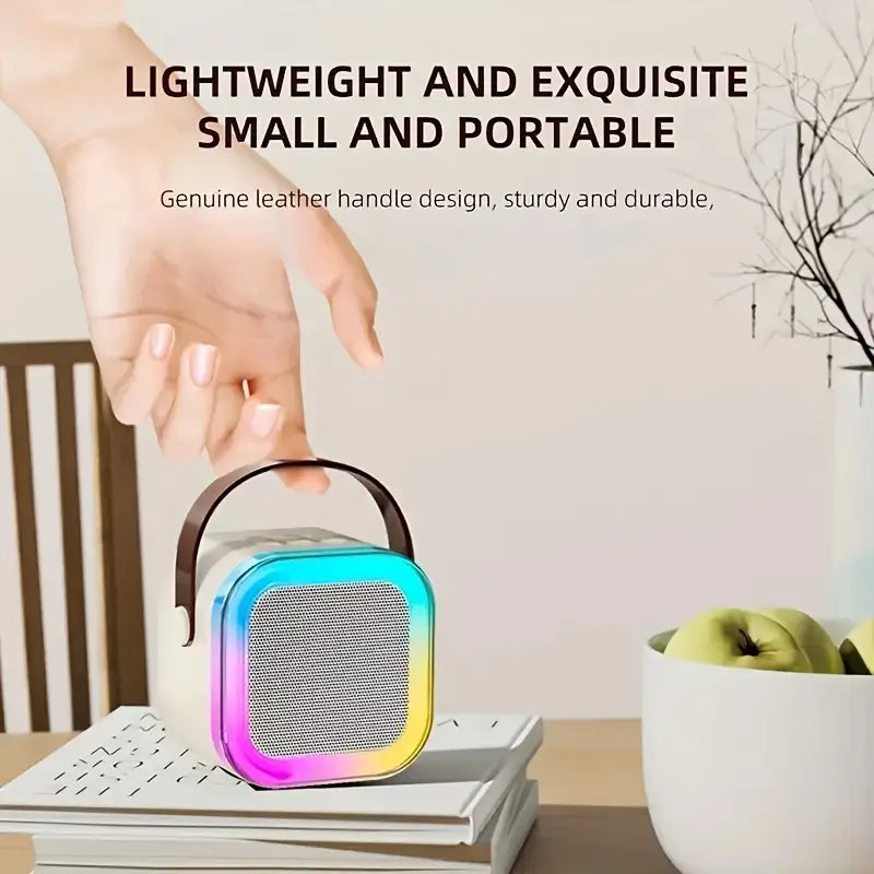 Mini K12 Portable Karaoke Bluetooth Speaker with Mic or