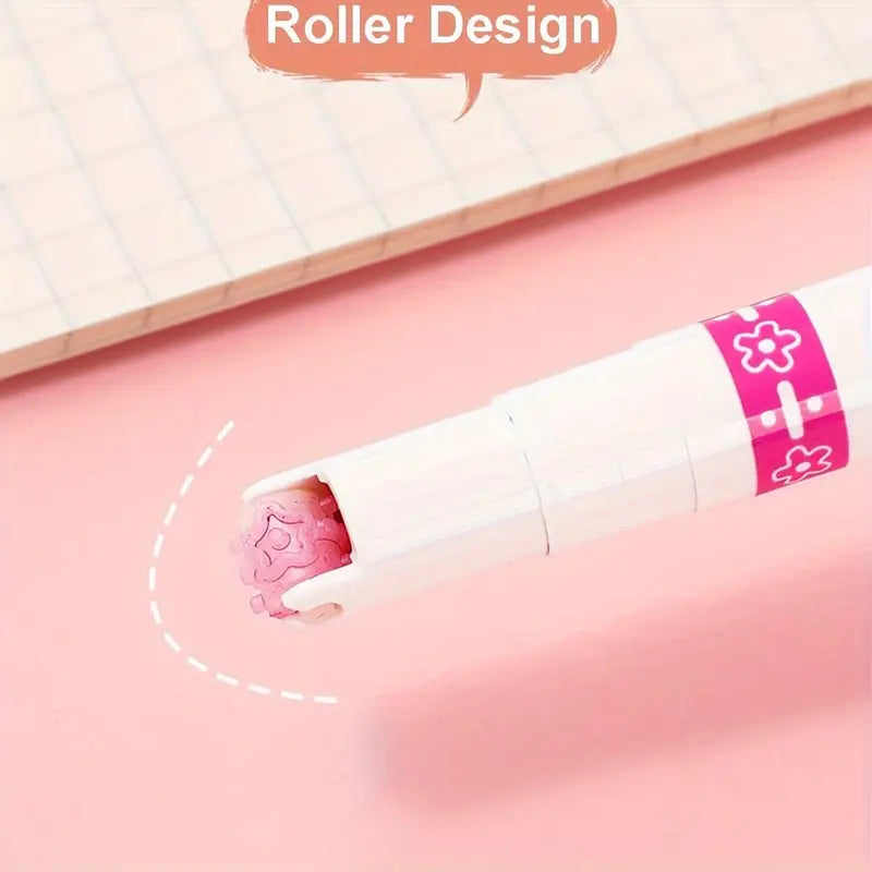 Linear Roller Design Color Pen (Pack of 6)