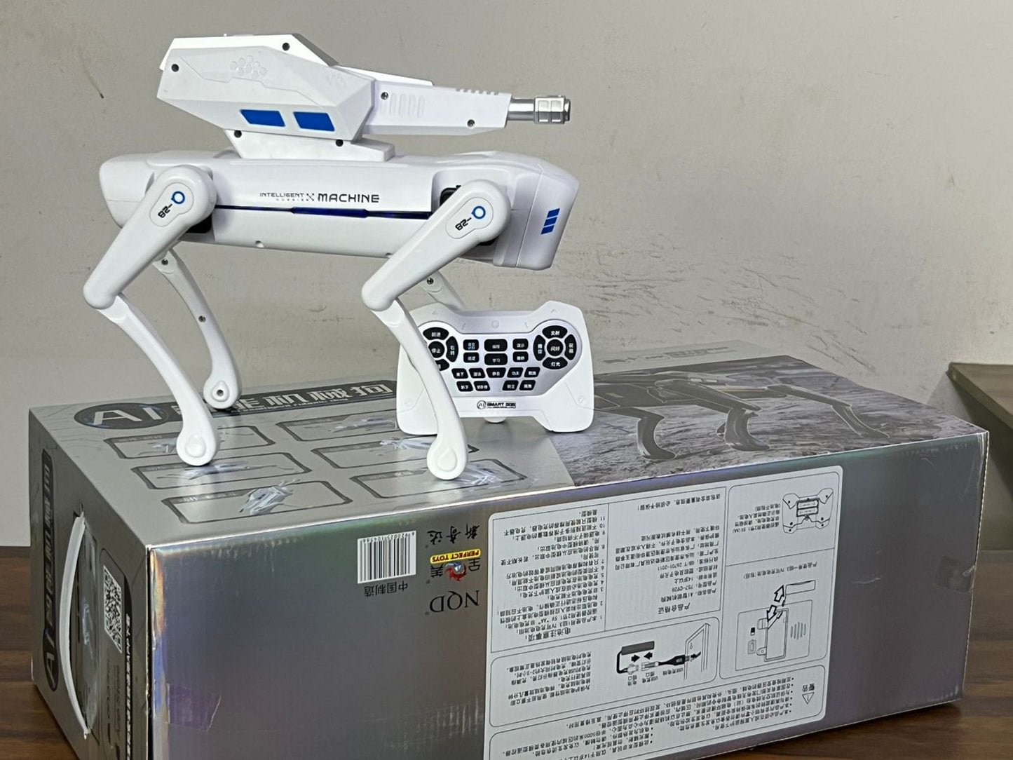 AI Intelligent Robotic Dog – Smart Mechanical Pet with Remote Control brand new box pack
