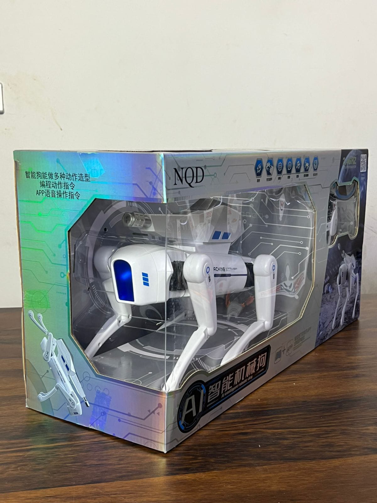 AI Intelligent Robotic Dog – Smart Mechanical Pet with Remote Control brand new box pack