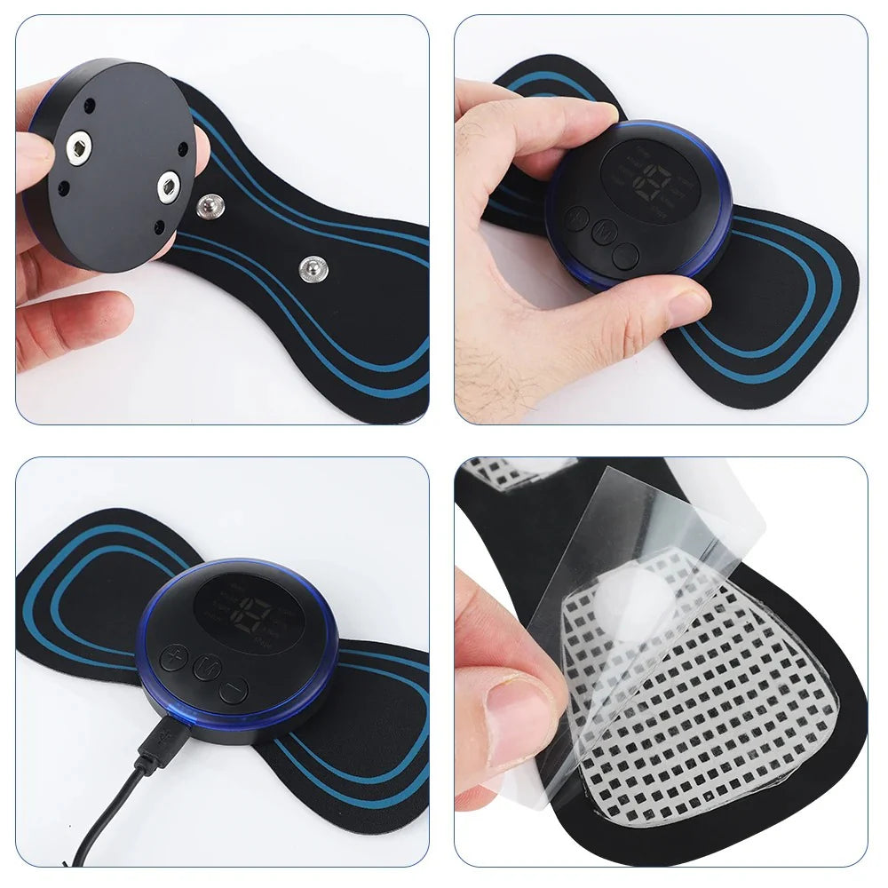 EMS Mini Butterfly Body Massager V Wireless
