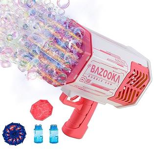 36-Hole Electric Bubble Gun Machine for Kids – Water Bubble Gun with Bubble Liquid Included