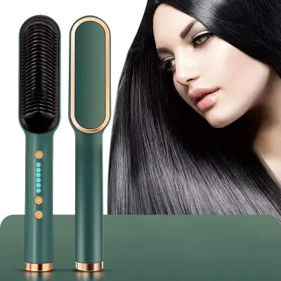 Prime Electric Hair Straightening Comb – Fast Heating, Frizz-Free Styling