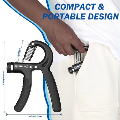 Adjustable Hand Gripper Resistance Hand Muscle Trainer For Stronger Forearms Exerciser