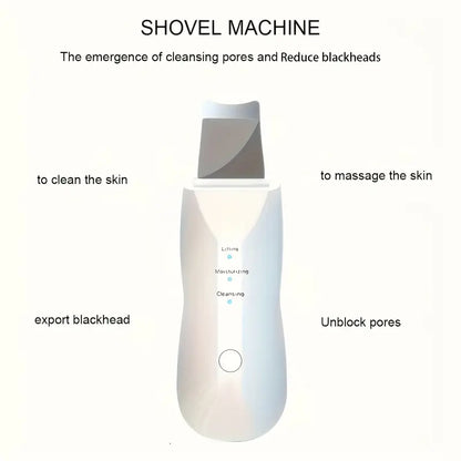 Face Skin Scrubber Moisturizer Pore Facial Cleanser Beauty Device For Women