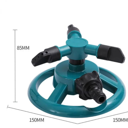 360 Degree Automatic Rotating Garden Lawn Water Sprinklers System Quick Coupling Lawn Rotating Nozzle Garden Irrigation Supplies