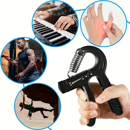 Adjustable Hand Gripper Resistance Hand Muscle Trainer For Stronger Forearms Exerciser