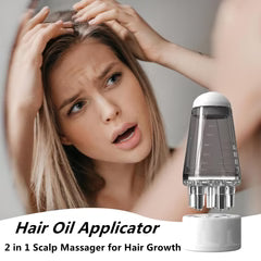 Scalp Applicator Comb Oil Scalp 6 ML