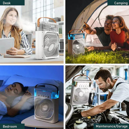 Mini USB Fan With Mist Water Spray Mini Cooler for Office Kitchen and Home