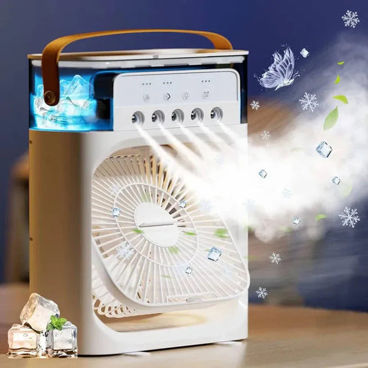 Mini USB Fan With Mist Water Spray Mini Cooler for Office Kitchen and Home