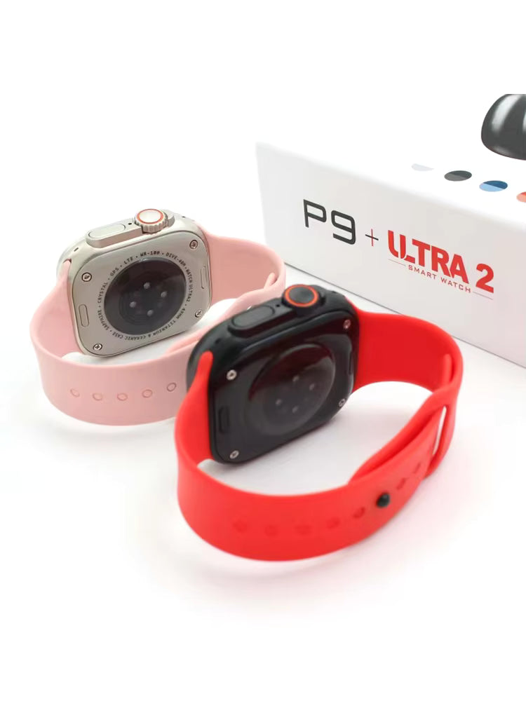 P9 Utra2 7 Bands Reloj Relgio Inteligente Montre Connecte Smart Connected Watch Smartwatch With Headphones
