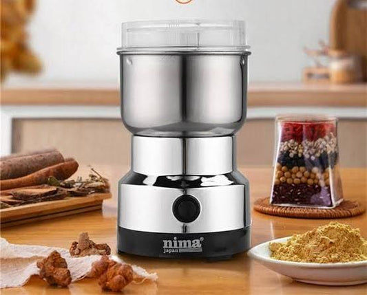 Nima Electric Stainless steel coffee grinder bean nuts & spices