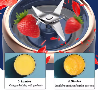 Portable USB Electric Juicer Blender – 400ml