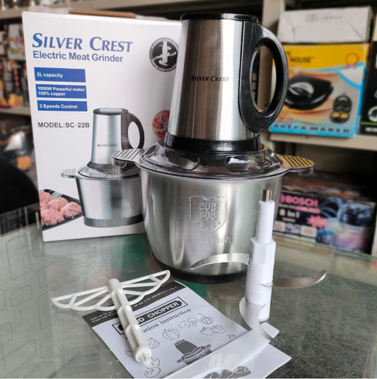 SilverCrest Chopper – 1000W, 3L, 4 Blades