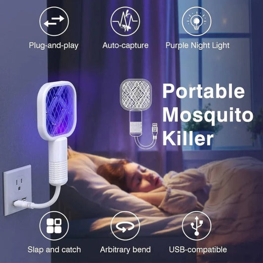 Mini USB Electric Mosquito Racket