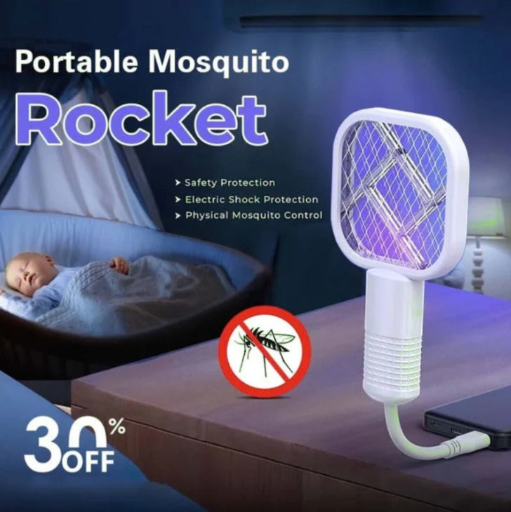 Mini USB Electric Mosquito Racket