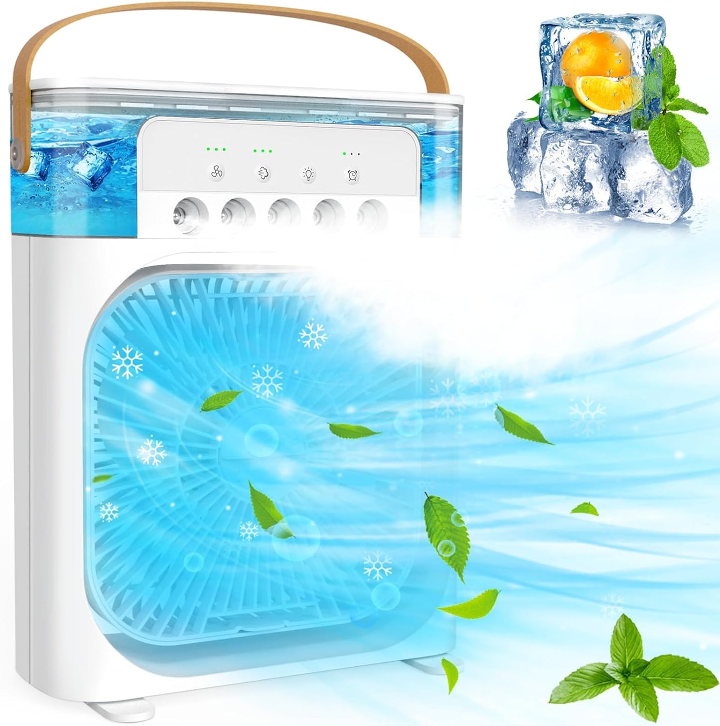 4-in-1 Mini Portable Mist Air Cooler