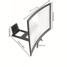 12 inch 3D Cell Phone screen projector HD Expander Enlarge Curved Screen Magnifier Amplifier For Mobile Phone Video