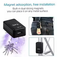 Gf07 Magnetic Mini Car Tracker Gps Real Timetracking Locator Device Magnetic Gps Tracker Real-Time Vehicle Locator Pet Tracker