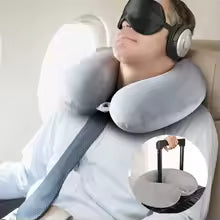 Neck Pillow Cover Airplane Pillow Replacementt Cover (Only Pillow Covers No Filler)