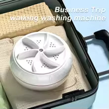 Mini Washing Machine USB Rotating Turbine Portable Washing Machine For Socks Underwear Wash Dishes For Travel Home Business Trip