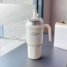 Large capacity handle, stainless steel insulated cup, cold cup, car cup, coffee cup, travel cup