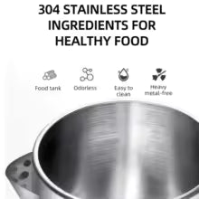 2L Electric Kettle Double Wall 1000W Automatic Power Off Stainless Steel Electric Kettle Hot Water Boiler