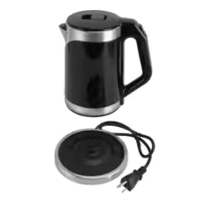2L Electric Kettle Double Wall 1000W Automatic Power Off Stainless Steel Electric Kettle Hot Water Boiler