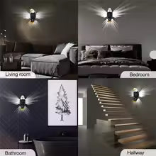 3D Wall Lamp Eagle Shape Projector Modern Creative Atmosphere Lamp Light 3D Print Body Animal Lighting Lustre Halloween Christma