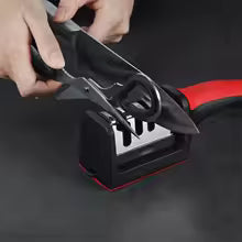 3 Steps Manual Knife/Scissors Sharpener with Box