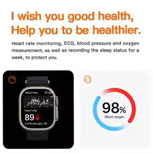 I20 Ultra Max Suit Smart Watch 10 In 1 Set 49mm Screen Sport Fitness SmartWatch 9 Reloj Inteligente with Earphones for Men Women