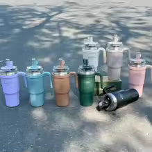 Large capacity handle, stainless steel insulated cup, cold cup, car cup, coffee cup, travel cup