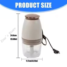 Multifuntional Portable 600ml Kitchen Appliance Electric Grinder for Home Cooking and Meal Efficiency X7XA