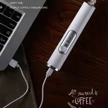 handheld egg beater, dual stick wireless milk frother, mini portable blender, 3-speed kitchen tool, food mixer
