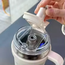 Large capacity handle, stainless steel insulated cup, cold cup, car cup, coffee cup, travel cup