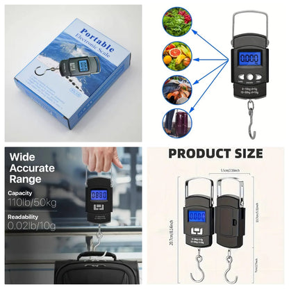Portable Handheld Digital Luggage Weighting Scale For Home and Outdoor