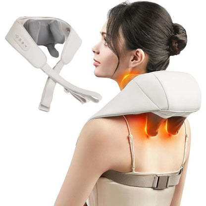 Neck Massager with Heat Shoulder Neck Massager for Pain Relief Deep Tissue Electric Massager Pillow for Neck Back Shoulder Leg heavy duty brand new box pack