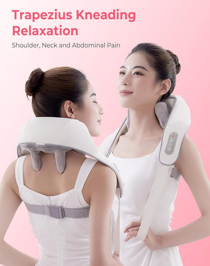 Neck Massager with Heat Shoulder Neck Massager for Pain Relief Deep Tissue Electric Massager Pillow for Neck Back Shoulder Leg heavy duty brand new box pack