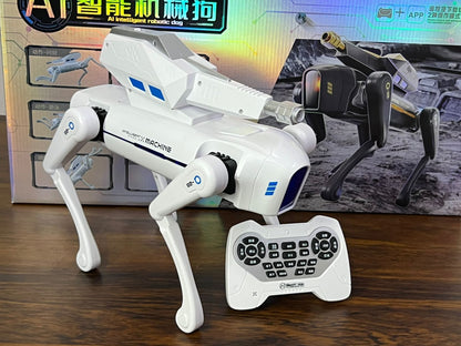 AI Intelligent Robotic Dog – Smart Mechanical Pet with Remote Control brand new box pack