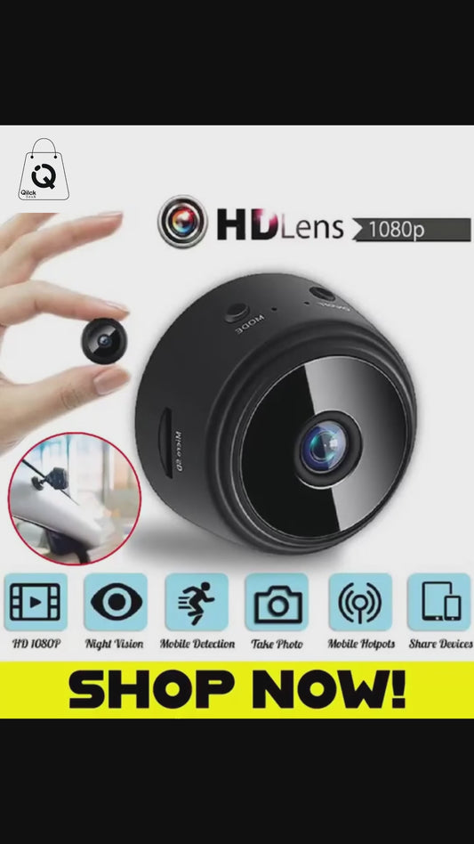A9 WiFi Mini Camera Wireless Video Recorder Voice Recorder Security Monitoring Camera Smart Home For Infants And Pets