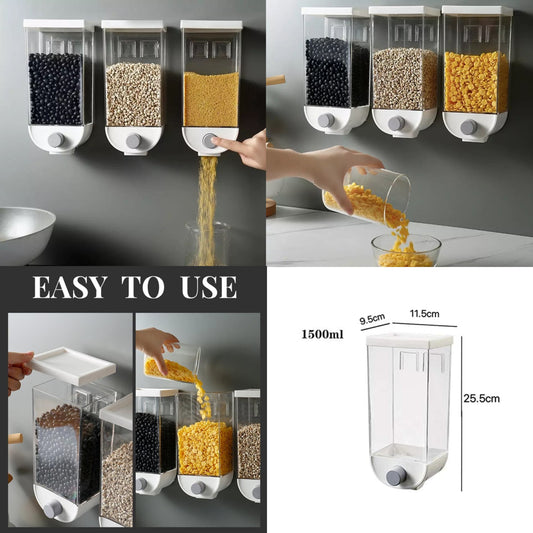 Transparent Cereal Dispenser,