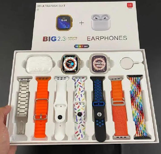 I20 Ultra Smart Watch 10 in 1
