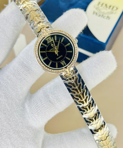 CRYSTAL TIME BRAND 
STAINLESS STEEL CHAIN 
STONE CASE 
 WITH BOX