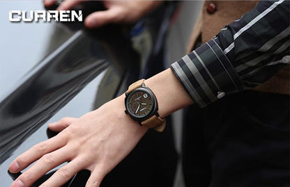 CURREN WATCH 
STRAP WATCH