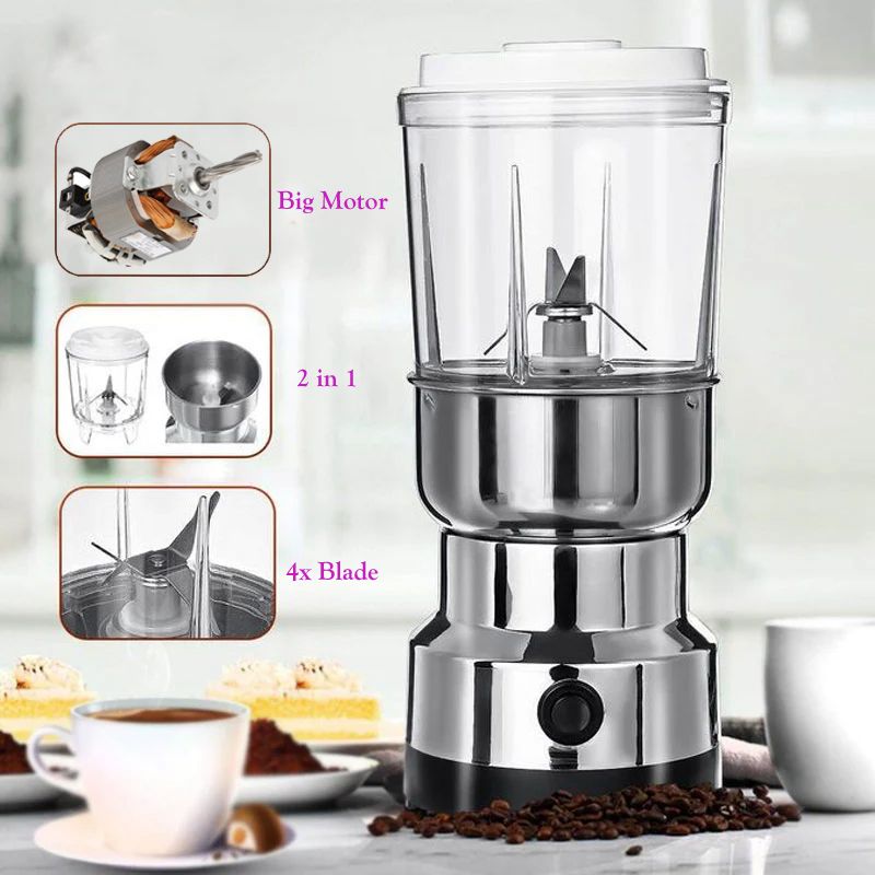 2 in 1 Nima Coffee Juicer Electric Blender and Grinder