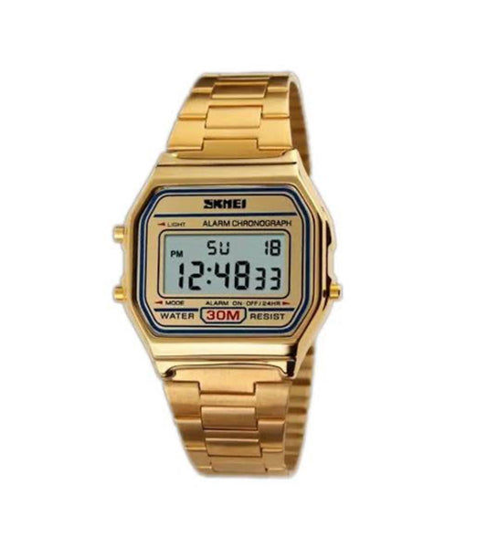 Skmei 1123
-100% Original Watch
-Fully Digital Watch
-Steel Chain